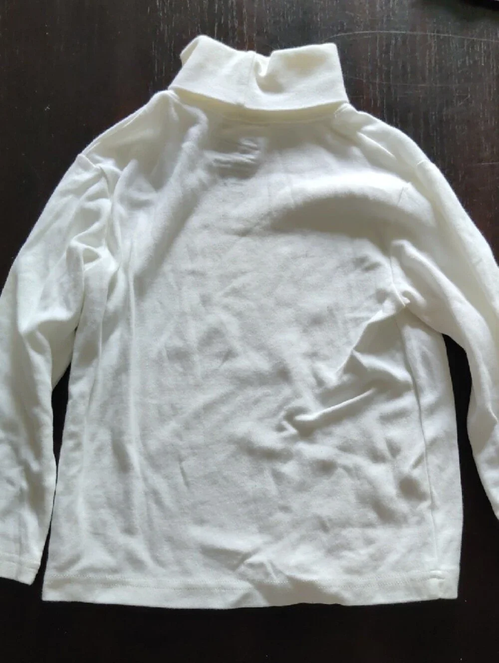 The Children's Place White Long Sleeve Turtleneck Top